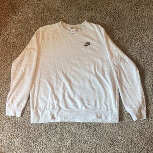 Nike Women’s Classic Grey Crewneck Sweater